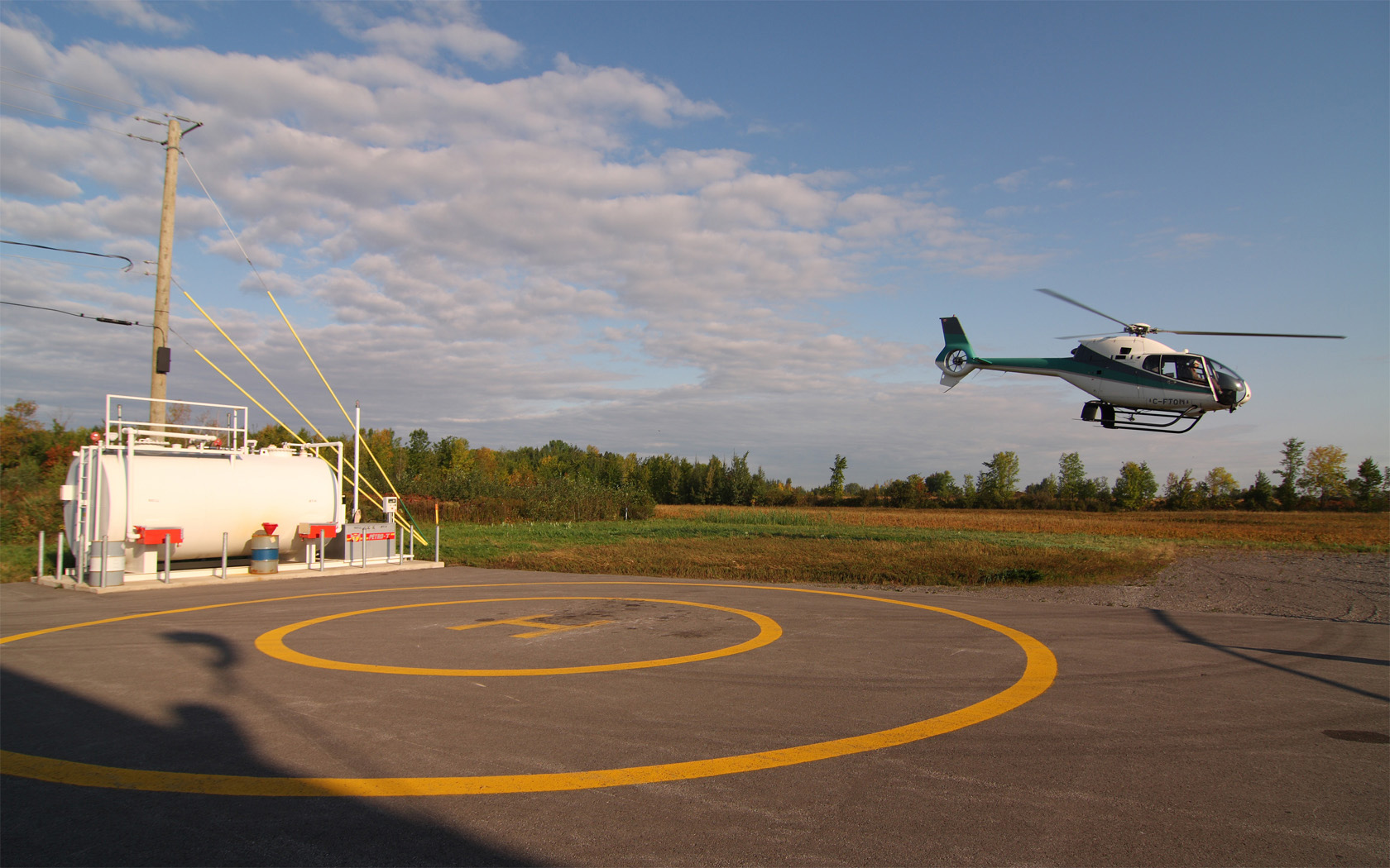 Colibri et fuel tank